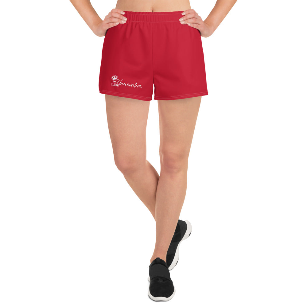 *NEW* "BE INNOVATIVE" QUEEN#1 Athletic Shorts_RD