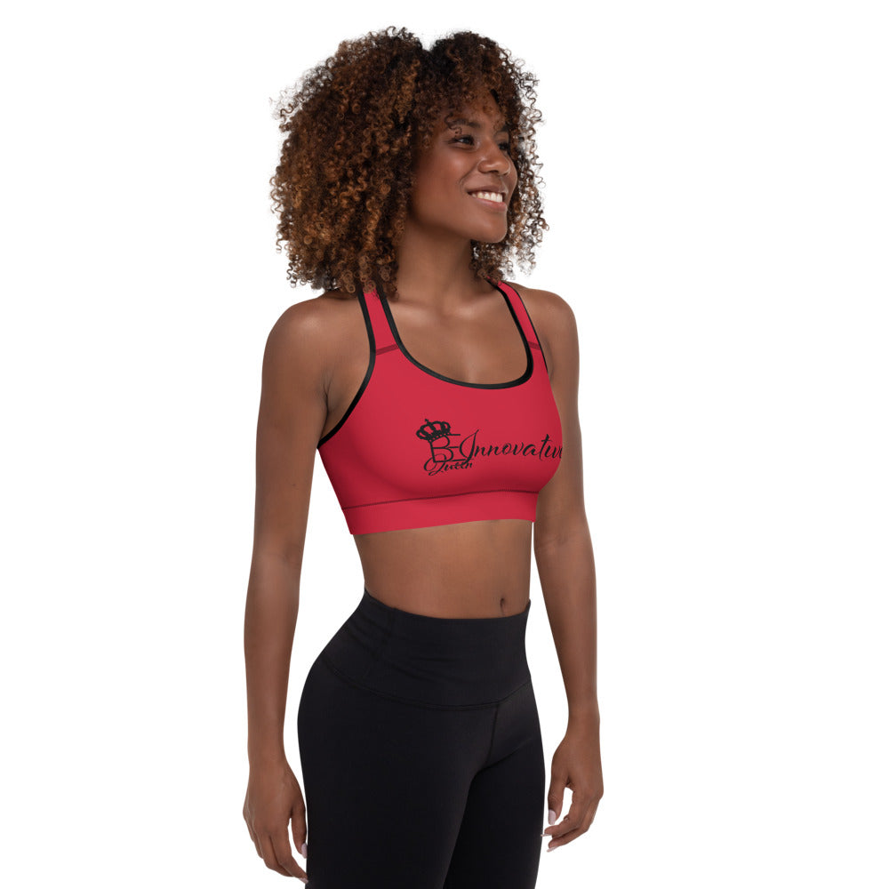 *NEW* "Be Innovative" QUEEN#1 Sports Bra_RD