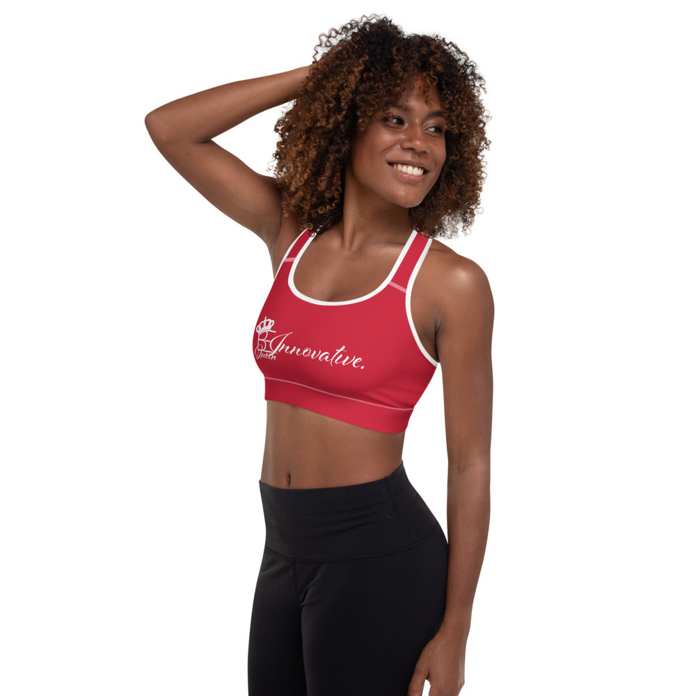 *NEW* "Be Innovative" QUEEN#1 Sports Bra_RD