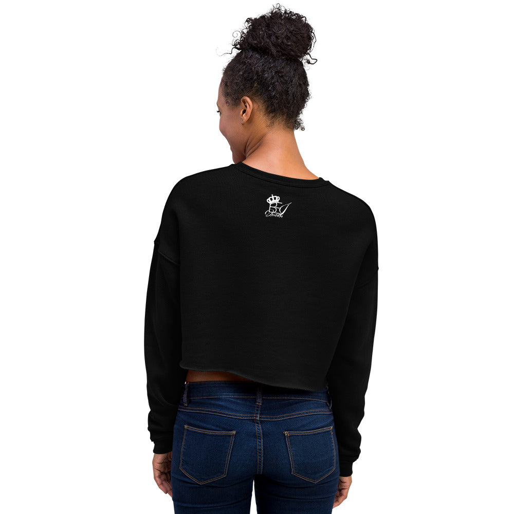 BEI QUEEN#1 Crop Sweatshirt