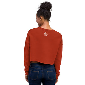 BEI QUEEN#1 Crop Sweatshirt