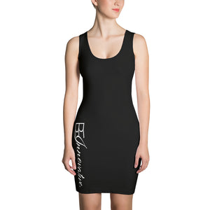 Be Innovative Fitted Dress - BLK