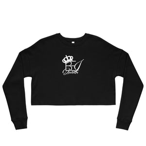 BEI QUEEN#1 Crop Sweatshirt