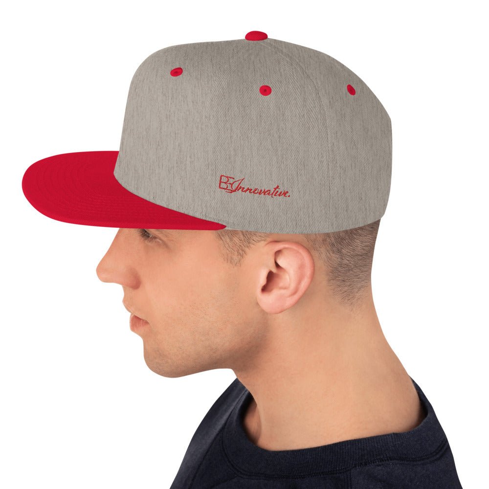 Be Innovative Snapback Hat - RED