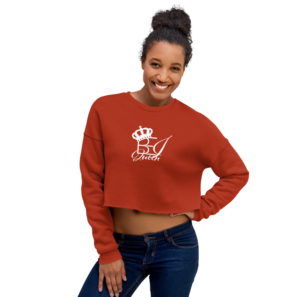 BEI QUEEN#1 Crop Sweatshirt