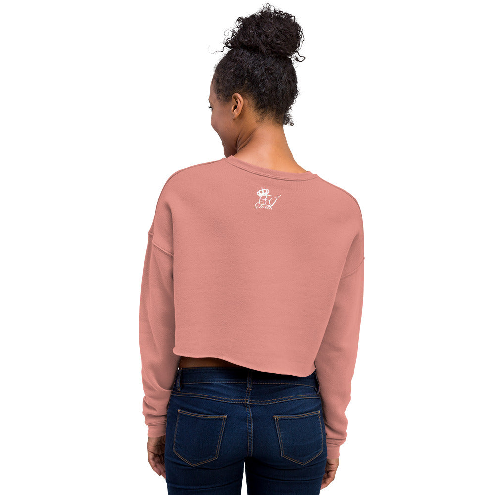 BEI QUEEN#1 Crop Sweatshirt