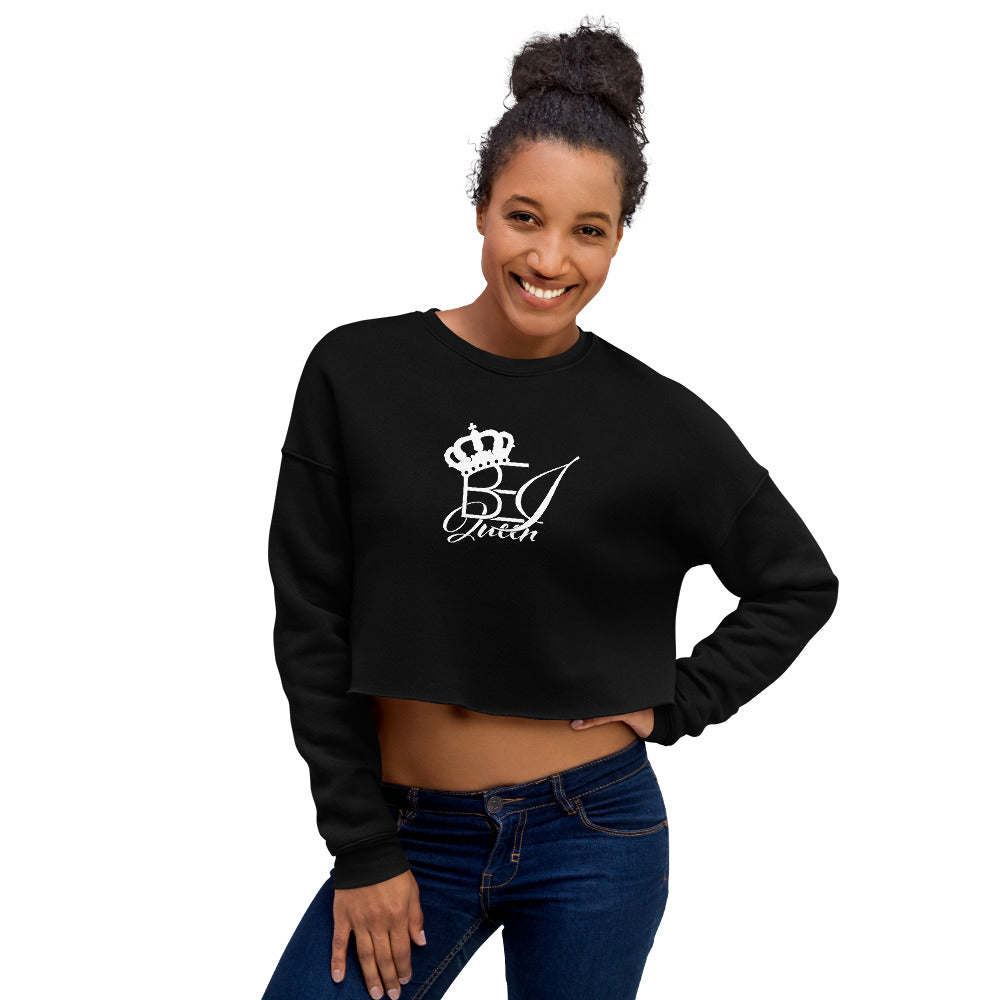 BEI QUEEN#1 Crop Sweatshirt