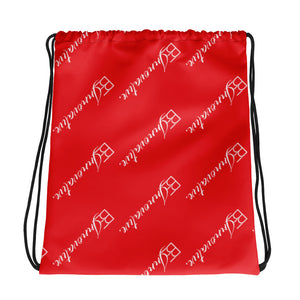 "Be Innovative" Drawstring bag - RED