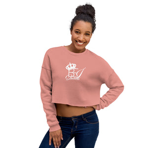 BEI QUEEN#1 Crop Sweatshirt