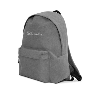 "Be Innovative" Embroidered Backpack