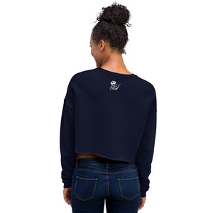 BEI QUEEN#1 Crop Sweatshirt