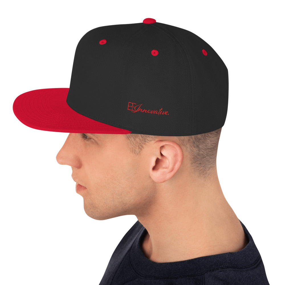 Be Innovative Snapback Hat - RED