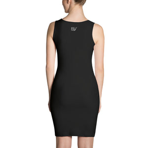 Be Innovative Fitted Dress - BLK